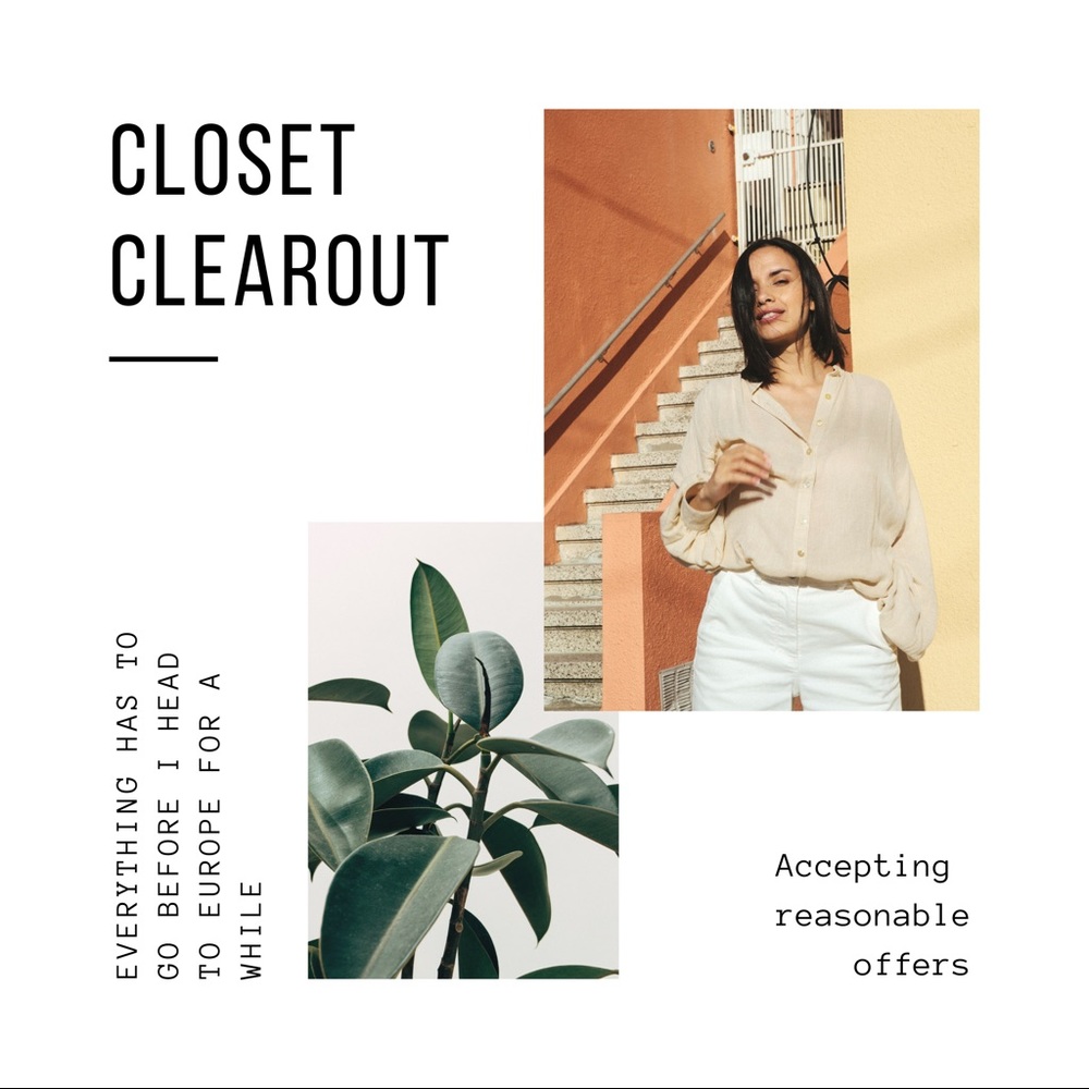 Closet Clearout!